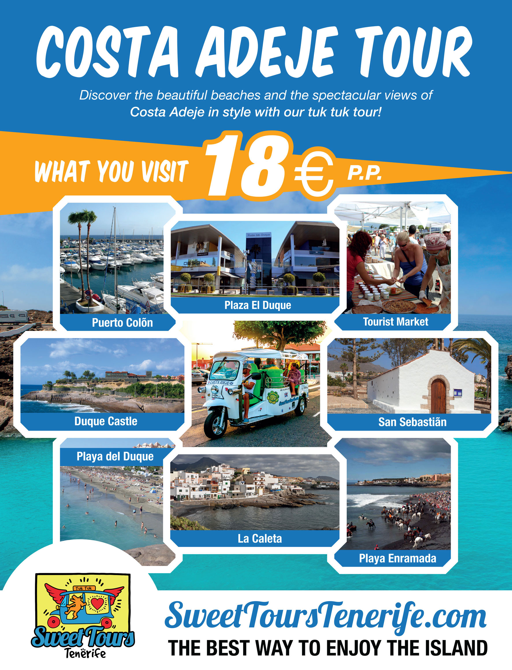 sweet tours tenerife costa adeje tour